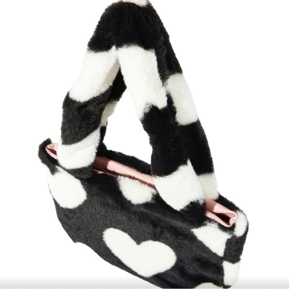 NWT Sugar ThrillsxDOLLS KILL Soft Fuzzy ♥️ Tote - Picture 3 of 5